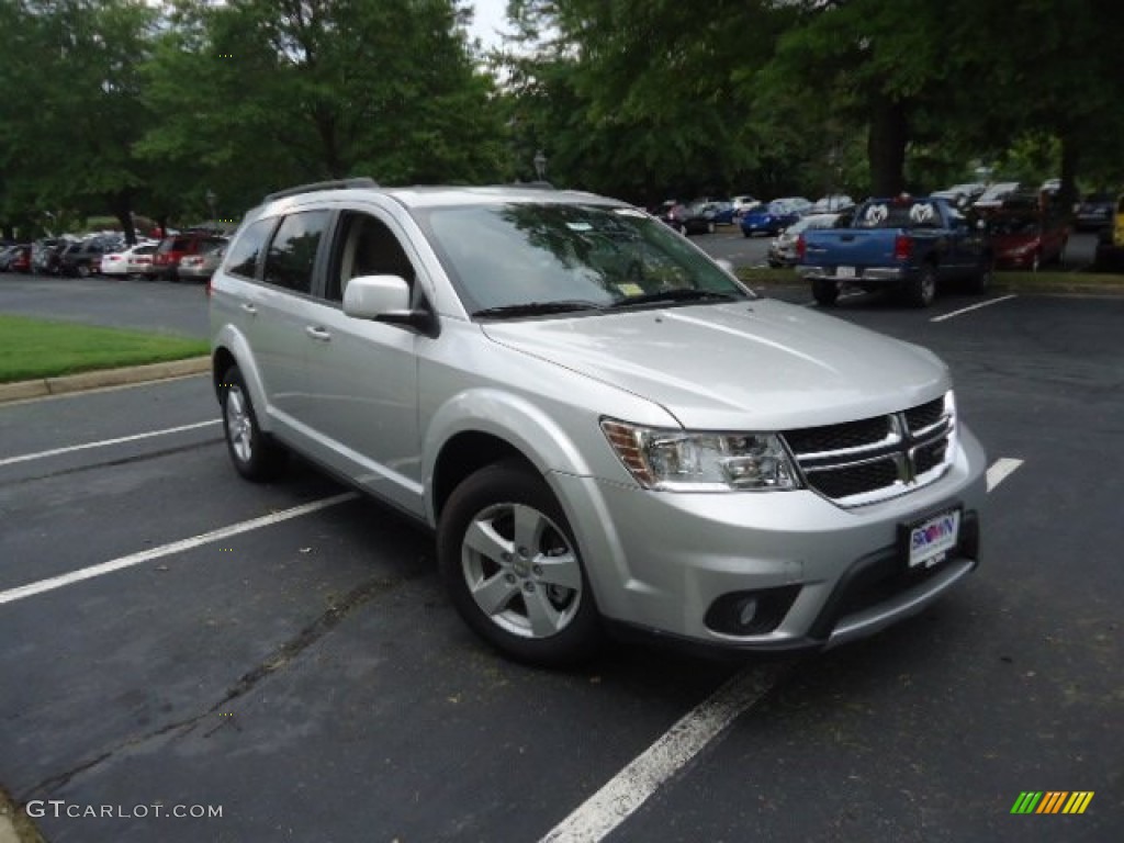 2012 Journey SXT AWD - Bright Silver Metallic / Black/Light Frost Beige photo #1