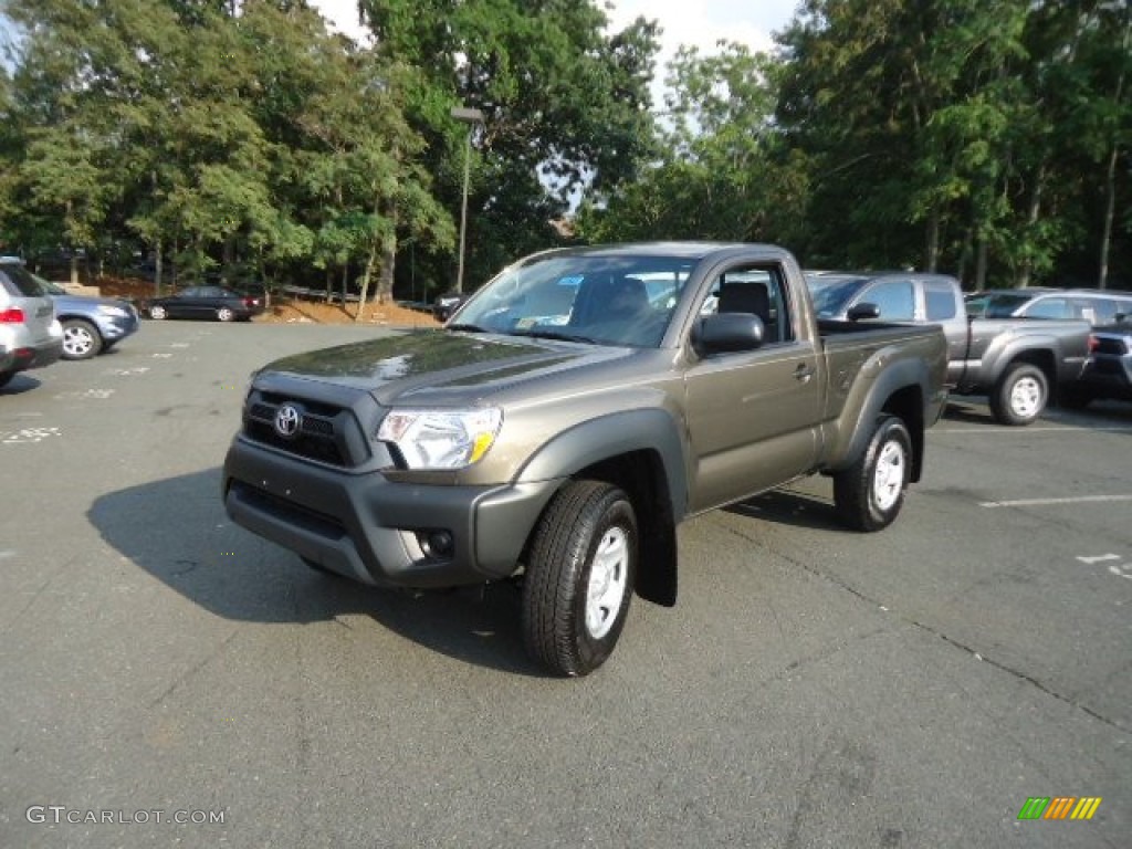 2012 Tacoma Regular Cab 4x4 - Pyrite Mica / Graphite photo #3