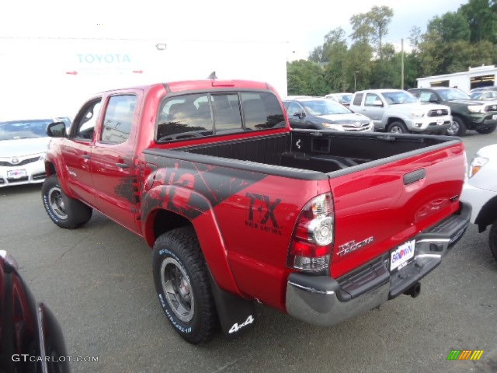 2012 Tacoma TX Pro Double Cab 4x4 - Barcelona Red Metallic / Graphite photo #5