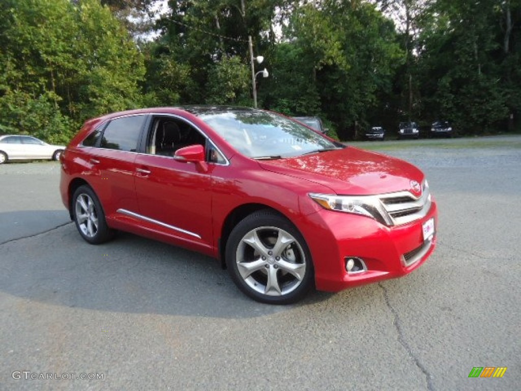 2013 Venza Limited AWD - Barcelona Red Metallic / Black photo #1