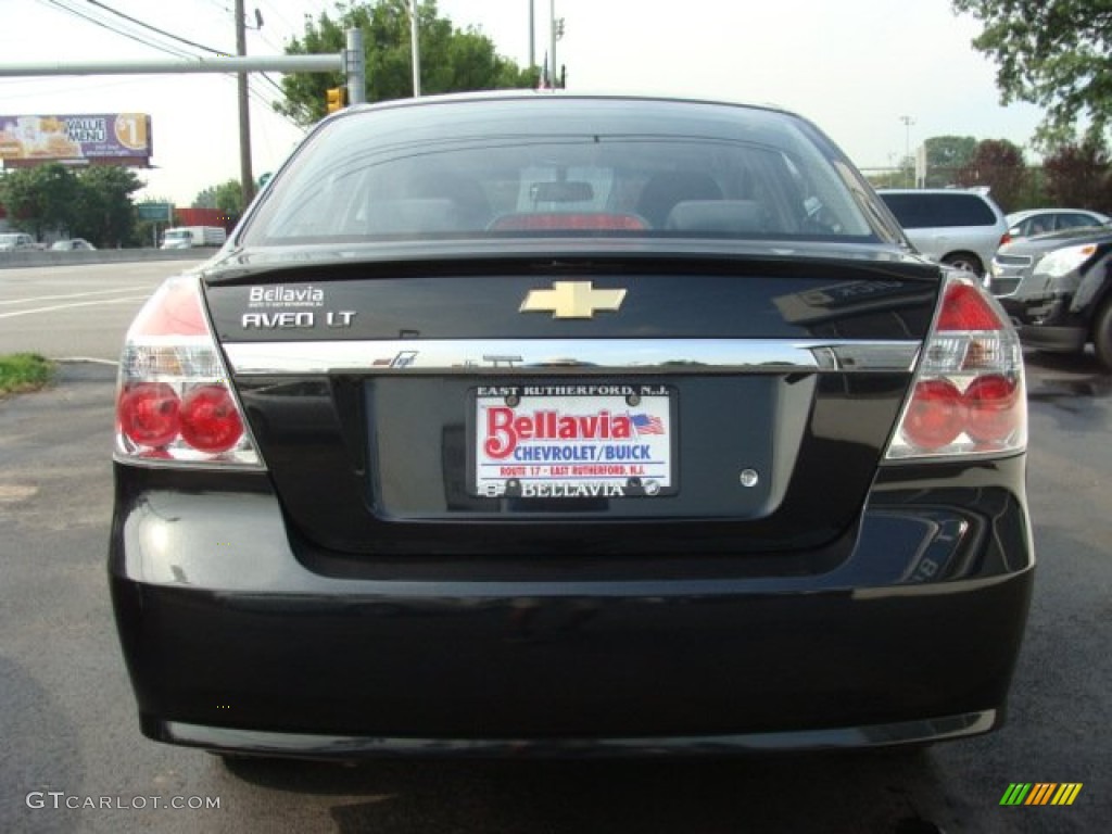 2010 Aveo LS Sedan - Black Granite / Charcoal photo #5