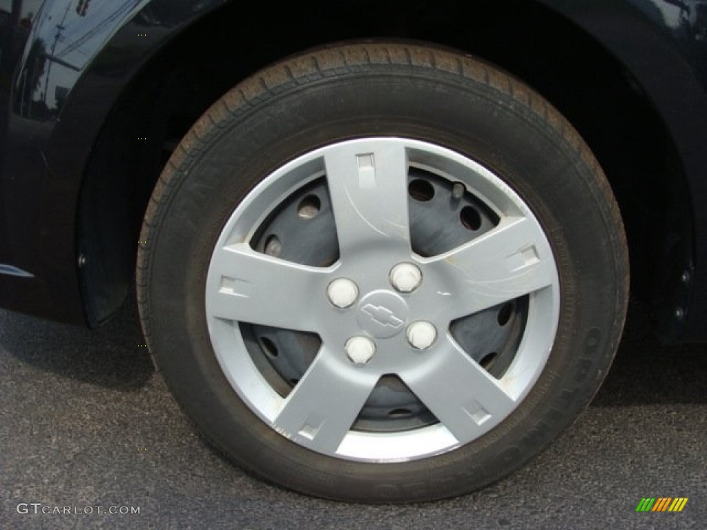 2010 Aveo LS Sedan - Black Granite / Charcoal photo #14