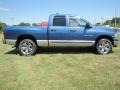 2004 Atlantic Blue Pearl Dodge Ram 1500 SLT Quad Cab 4x4  photo #5