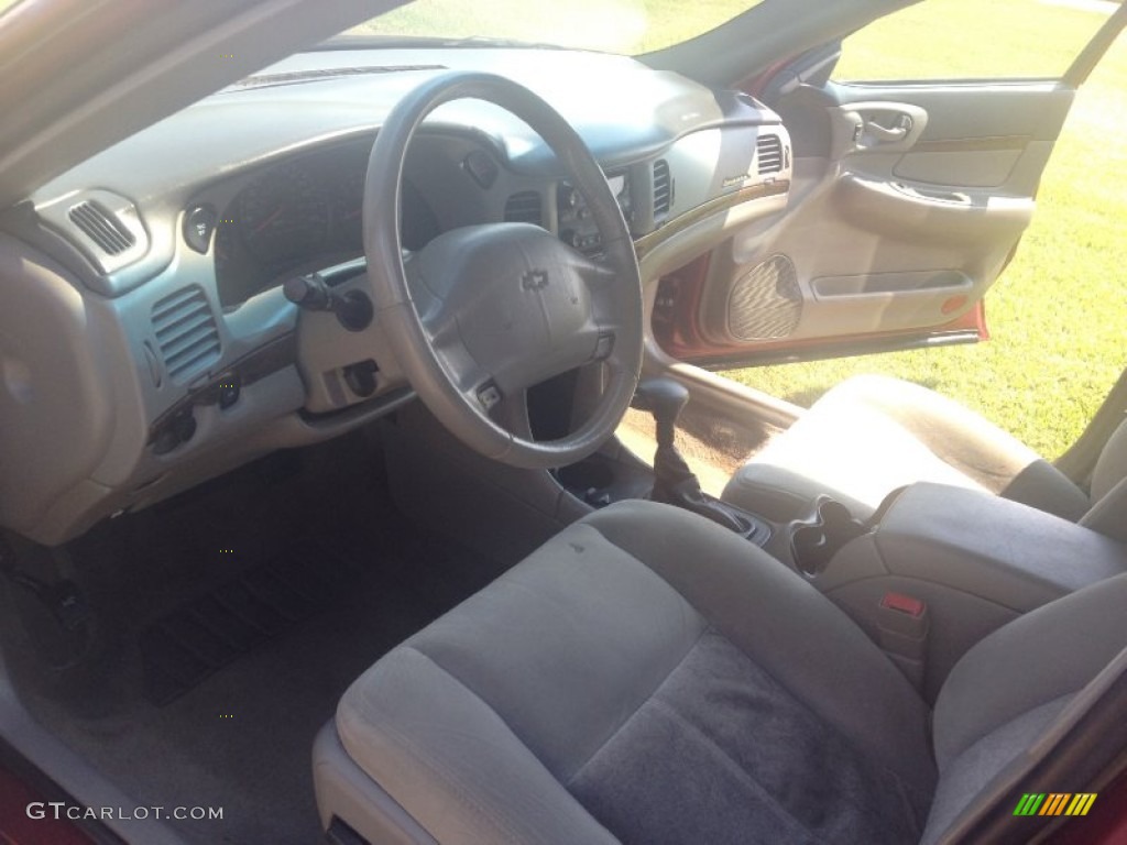2005 Impala LS - Sport Red Metallic / Neutral Beige photo #18