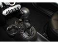 2009 Mini Cooper Punch Carbon Black Leather Interior Transmission Photo