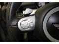 2009 Mini Cooper Punch Carbon Black Leather Interior Controls Photo