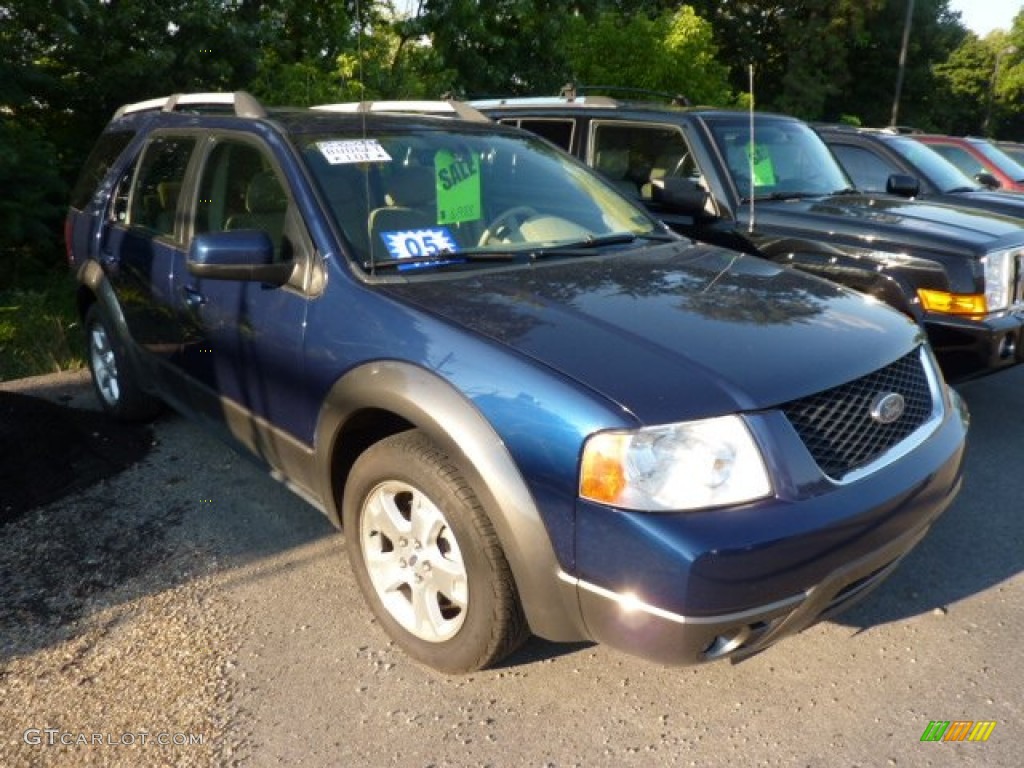 2005 Freestyle SEL AWD - Dark Blue Pearl Metallic / Pebble photo #1