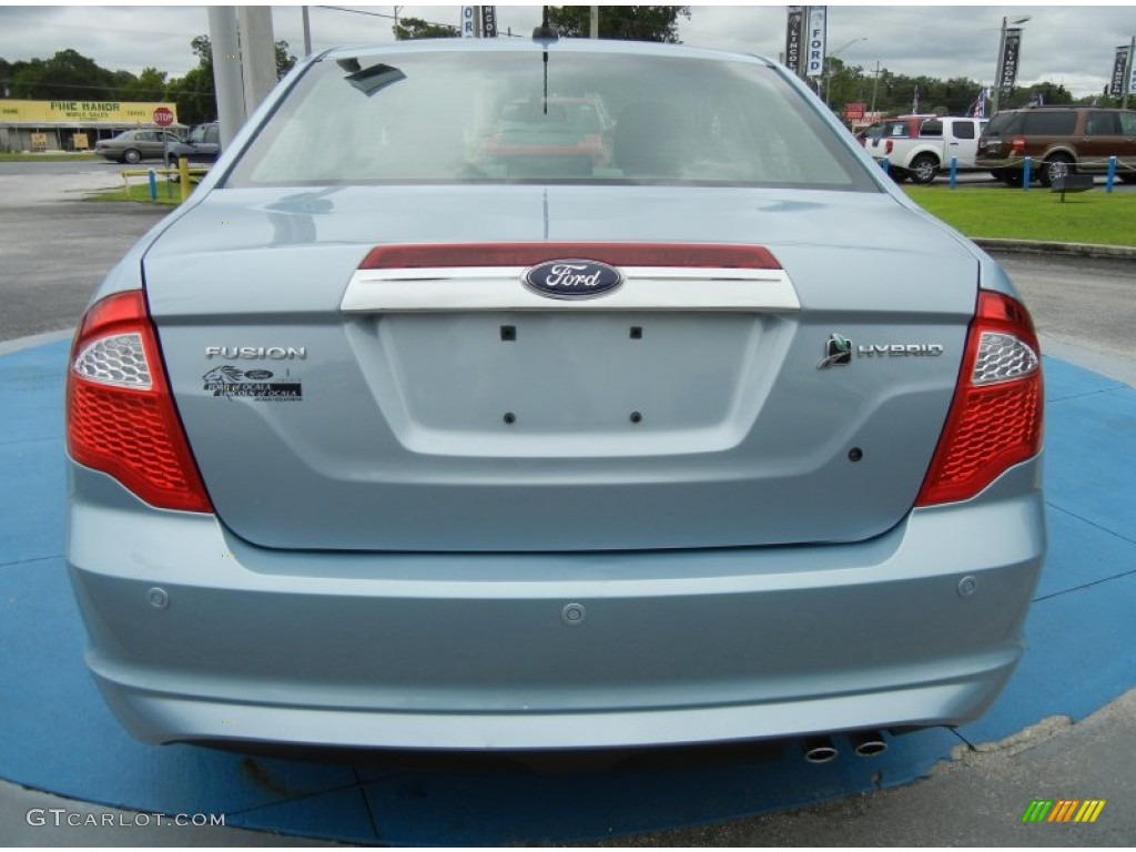 Light Ice Blue Metallic 2010 Ford Fusion Hybrid Exterior Photo #69793624