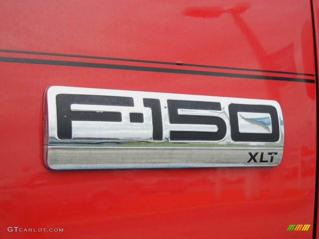 2006 F150 XLT Regular Cab - Bright Red / Medium/Dark Flint photo #9
