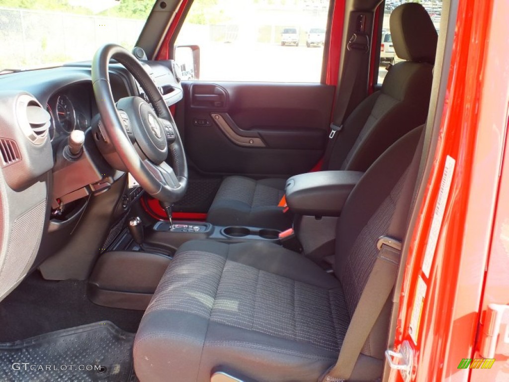 2012 Wrangler Unlimited Sport S 4x4 - Flame Red / Black photo #3