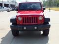 2012 Flame Red Jeep Wrangler Unlimited Sport S 4x4  photo #10