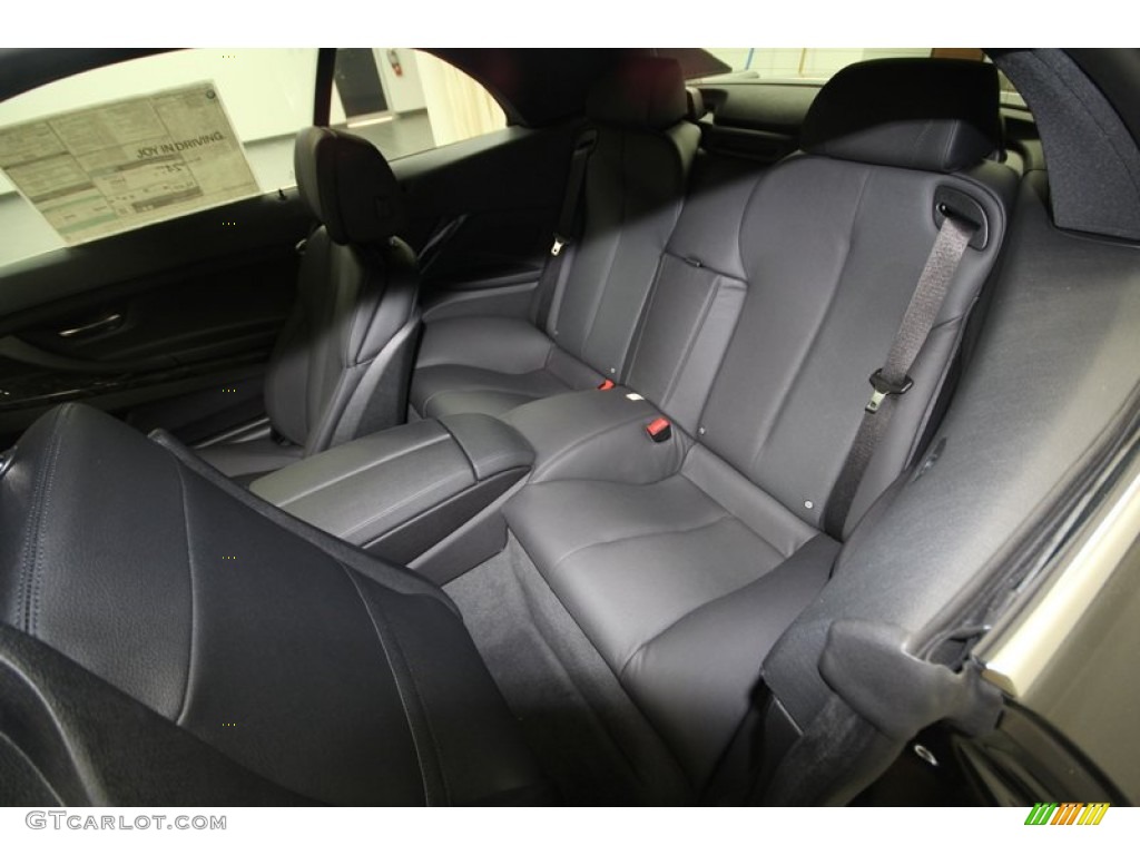 Black Interior 2013 BMW 6 Series 640i Convertible Photo #69794671