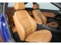 Saddle Brown Dakota Leather Front Seat Photo for 2010 BMW 3 Series #69795550