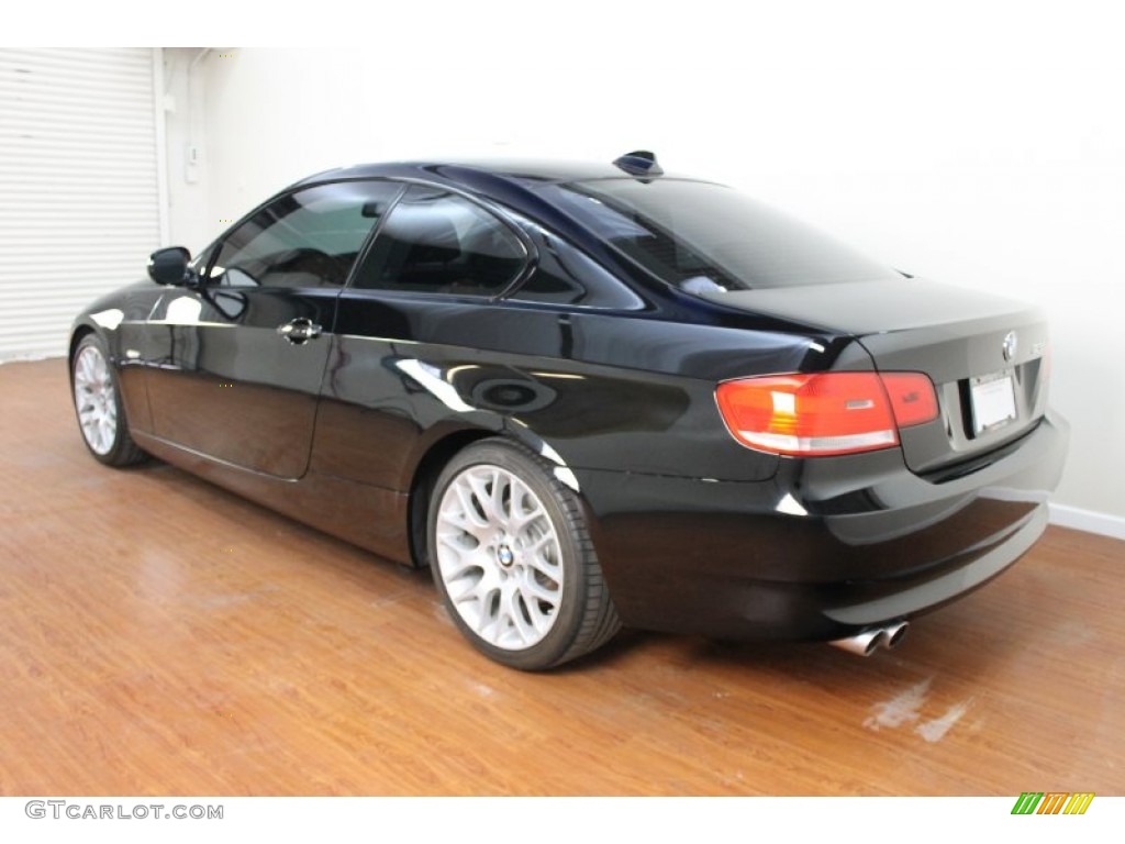 2010 3 Series 328i Coupe - Jet Black / Black photo #3