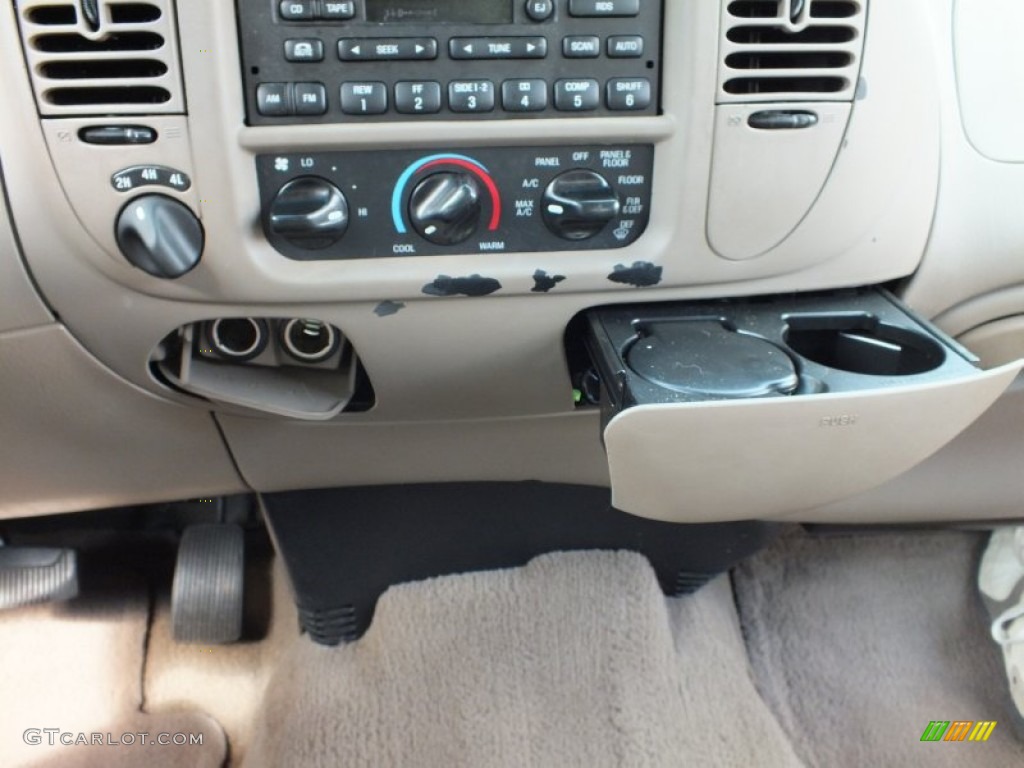 2001 F150 King Ranch SuperCrew 4x4 - Estate Green Metallic / Castano Brown Leather photo #28