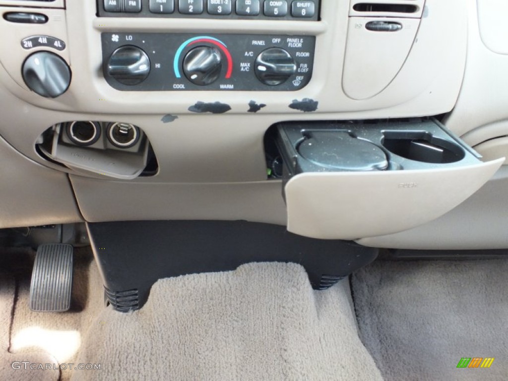 2001 F150 King Ranch SuperCrew 4x4 - Estate Green Metallic / Castano Brown Leather photo #29