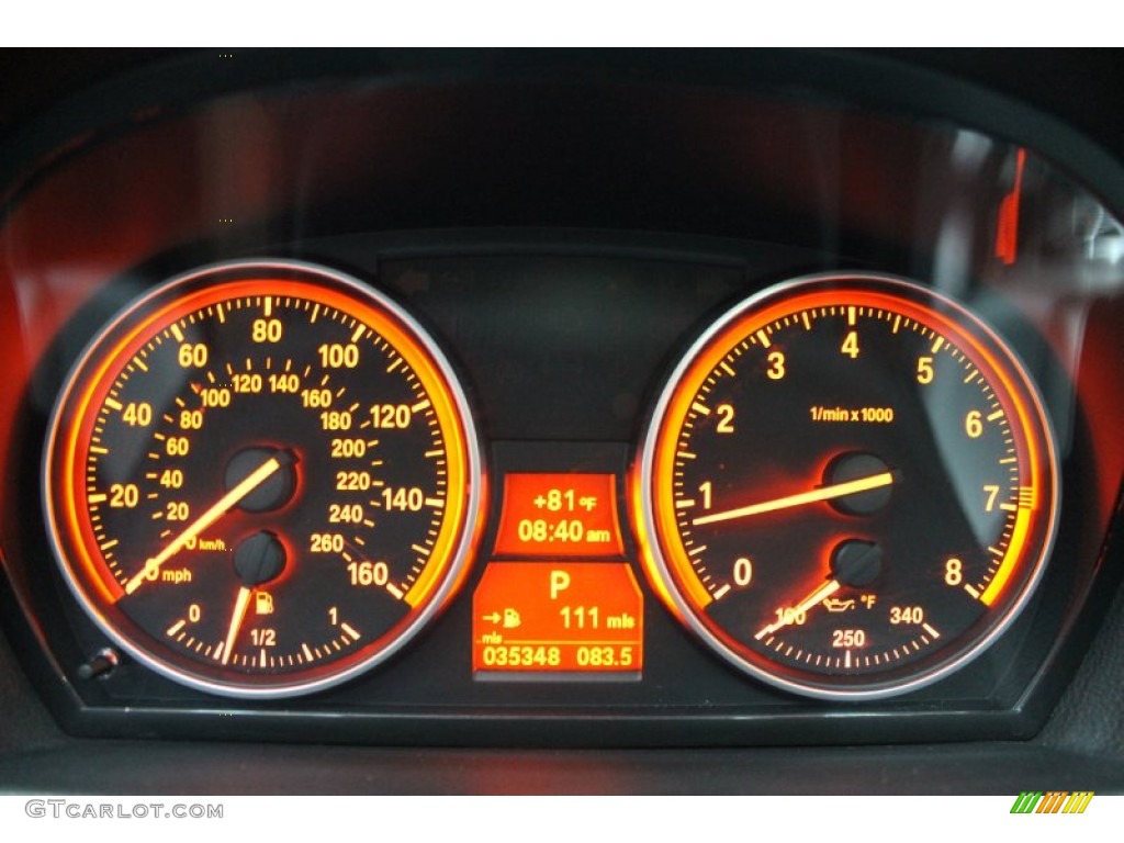 2010 BMW 3 Series 328i Coupe Gauges Photo #69795856