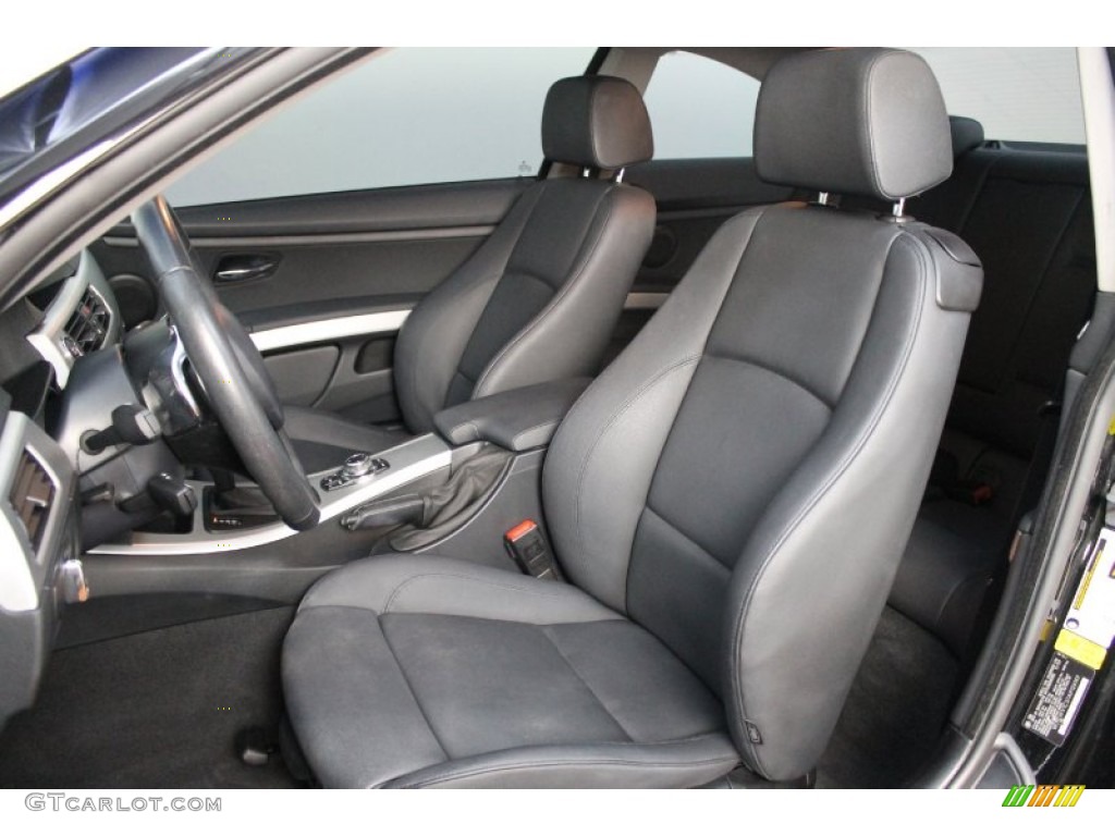 Black Interior 2010 BMW 3 Series 328i Coupe Photo #69795874