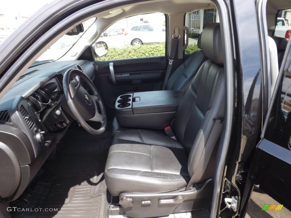 2008 Silverado 1500 LT Crew Cab 4x4 - Black / Ebony photo #13