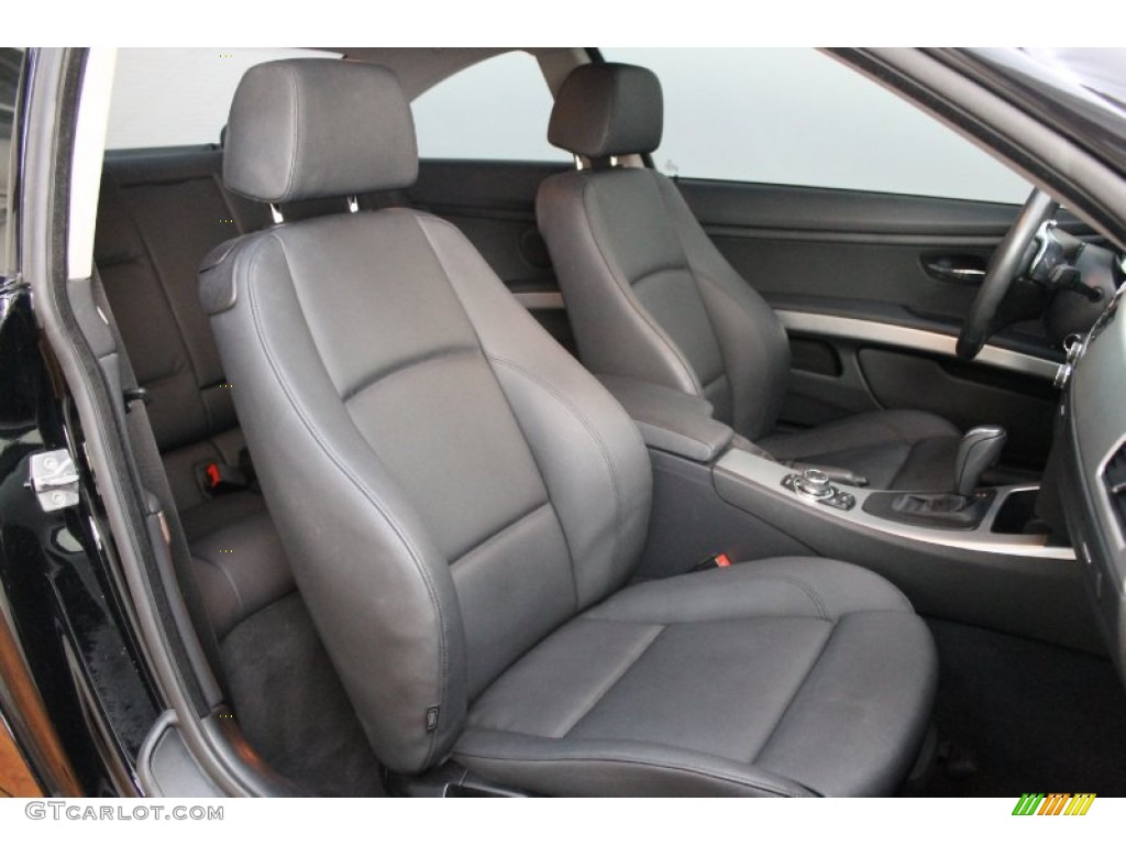 Black Interior 2010 BMW 3 Series 328i Coupe Photo #69795882