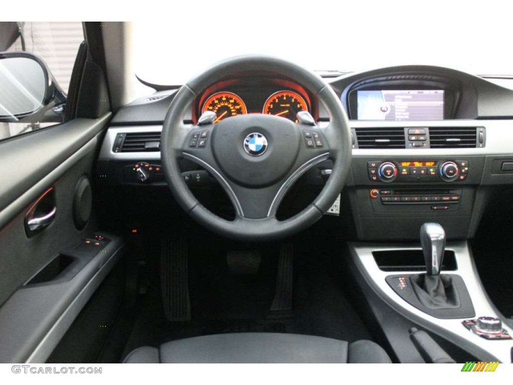 2010 BMW 3 Series 328i Coupe Black Dashboard Photo #69795967