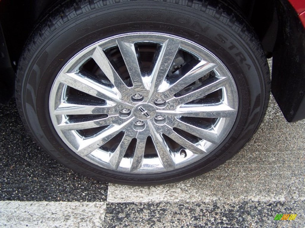 2011 MKX FWD - Red Candy Metallic / Medium Light Stone photo #4