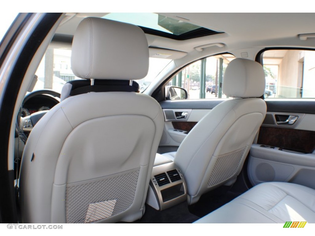 Dove/Charcoal Interior 2009 Jaguar XF Luxury Photo #69798460