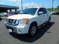 Blizzard White - Titan SE Crew Cab Photo No. 7