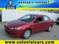 Rally Red Pearl 2009 Mitsubishi Lancer DE