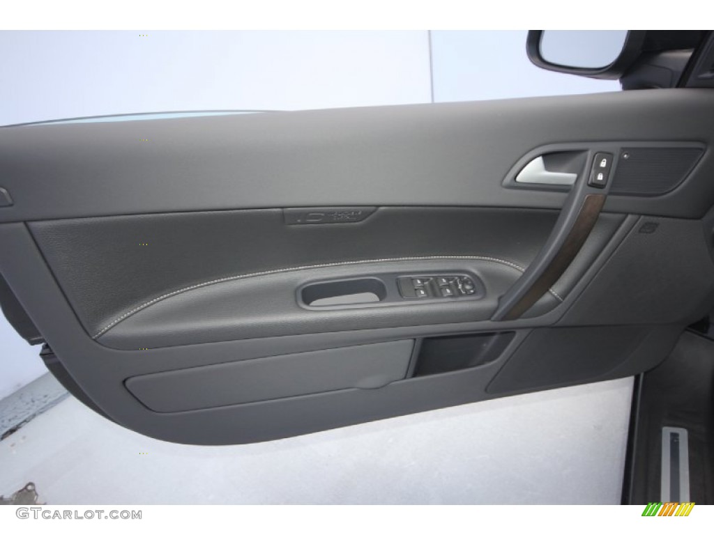 2013 Volvo C70 T5 Off Black Door Panel Photo #69800458