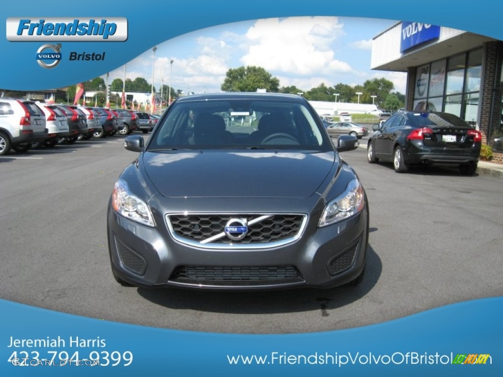 2013 C30 T5 - Titanium Grey Metallic / Off Black photo #4
