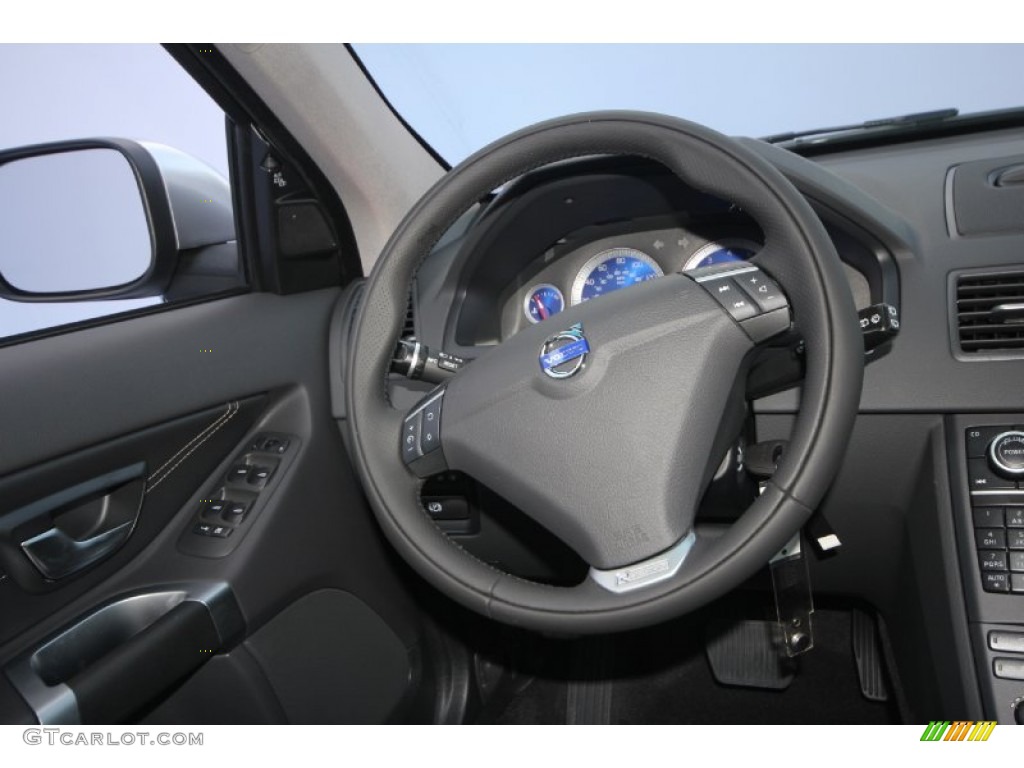 2013 Volvo XC90 3.2 R-Design R-Design Off Black Steering Wheel Photo #69801181