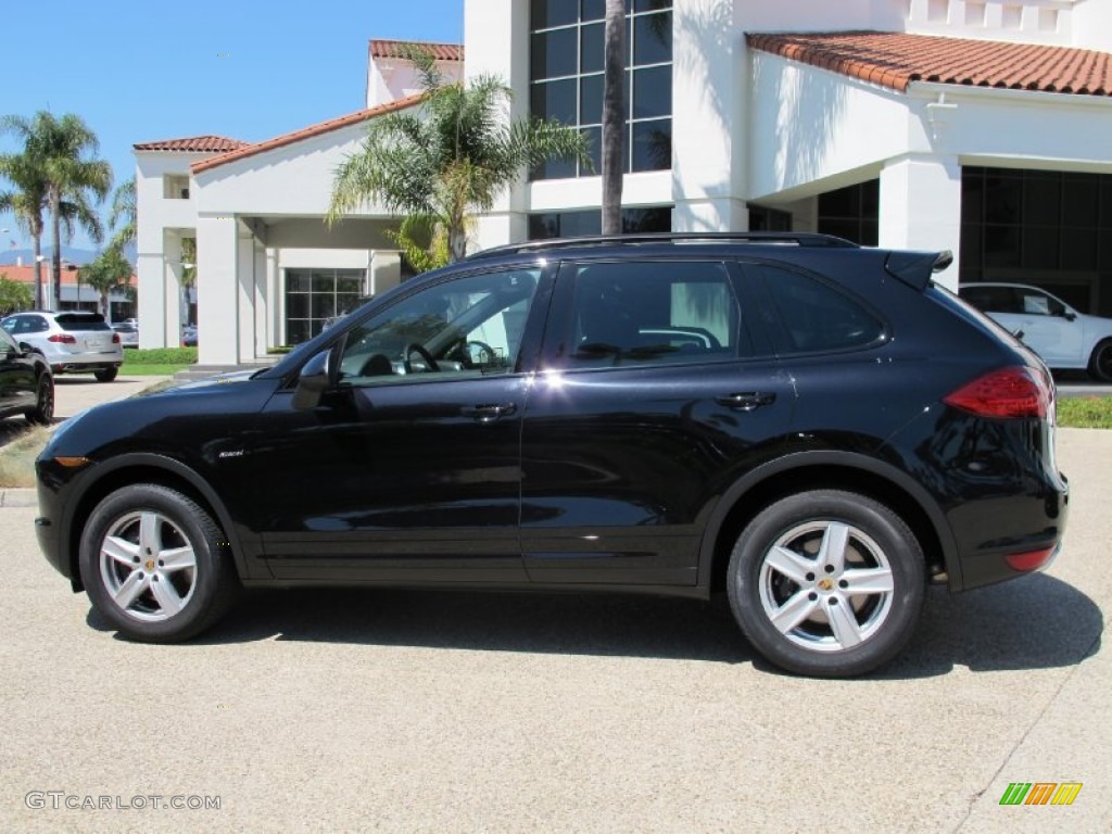Black 2013 Porsche Cayenne Diesel Exterior Photo #69801238
