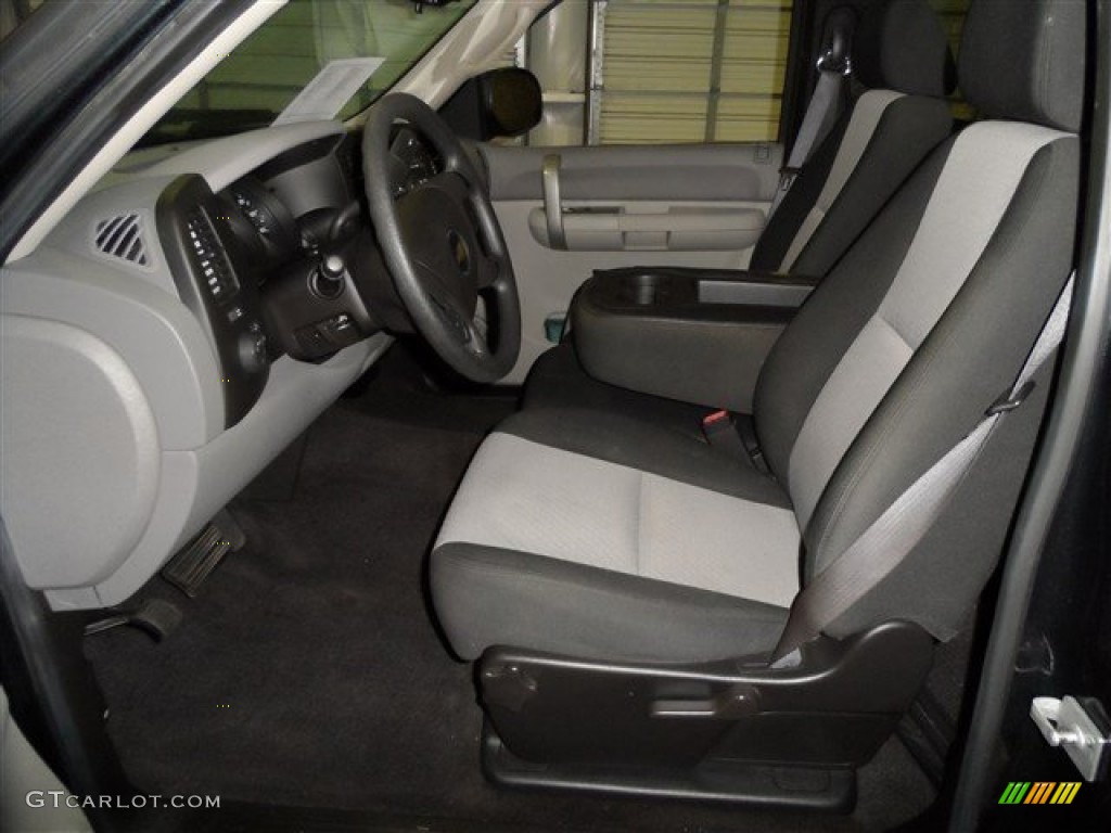 2009 Silverado 1500 LS Regular Cab - Black / Dark Titanium photo #10