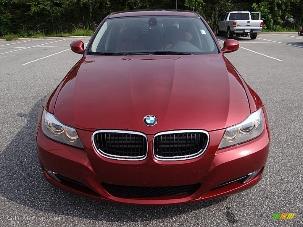 Vermillion Red Metallic 2011 BMW 3 Series 328i Sedan Exterior Photo #69801529