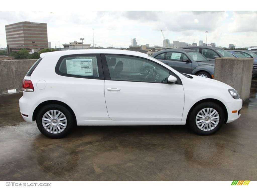 Candy White 2013 Volkswagen Golf 2 Door Exterior Photo #69802420