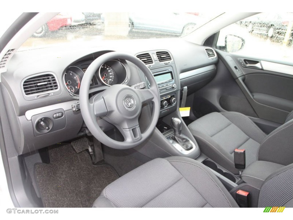 Titan Black Interior 2013 Volkswagen Golf 2 Door Photo #69802442