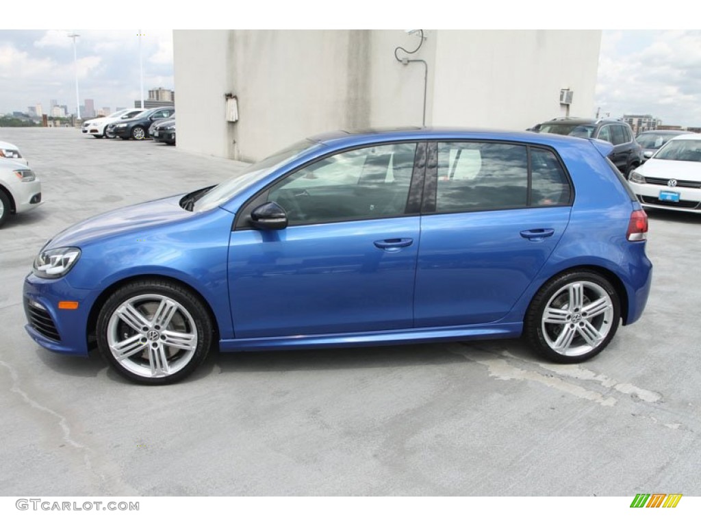 Rising Blue Metallic 2013 Volkswagen Golf R 4 Door 4Motion Exterior Photo #69802609