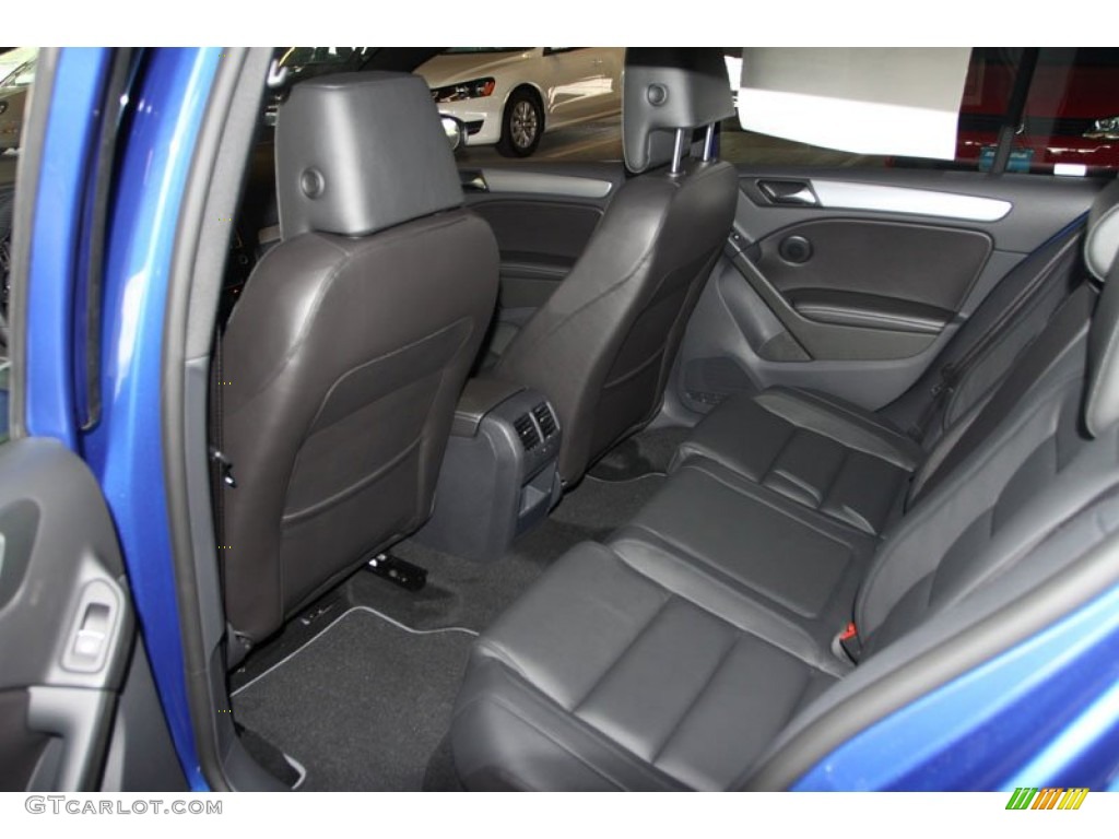 Titan Black Interior 2013 Volkswagen Golf R 4 Door 4Motion Photo #69802690