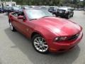 Red Candy Metallic 2011 Ford Mustang V6 Premium Convertible Exterior