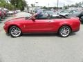 Red Candy Metallic 2011 Ford Mustang V6 Premium Convertible Exterior
