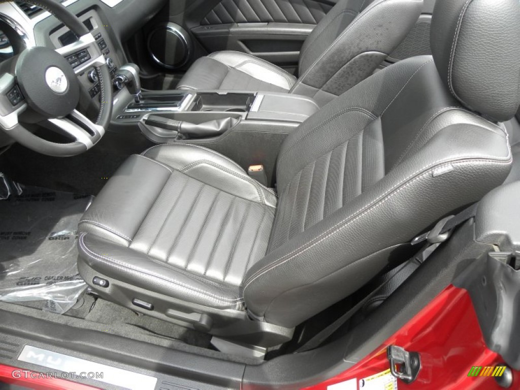 2011 Mustang V6 Premium Convertible - Red Candy Metallic / Charcoal Black photo #4