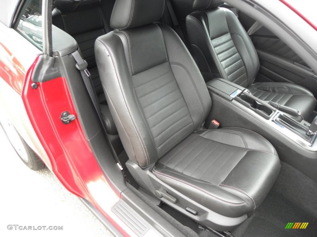 2011 Ford Mustang V6 Premium Convertible Front Seat Photos