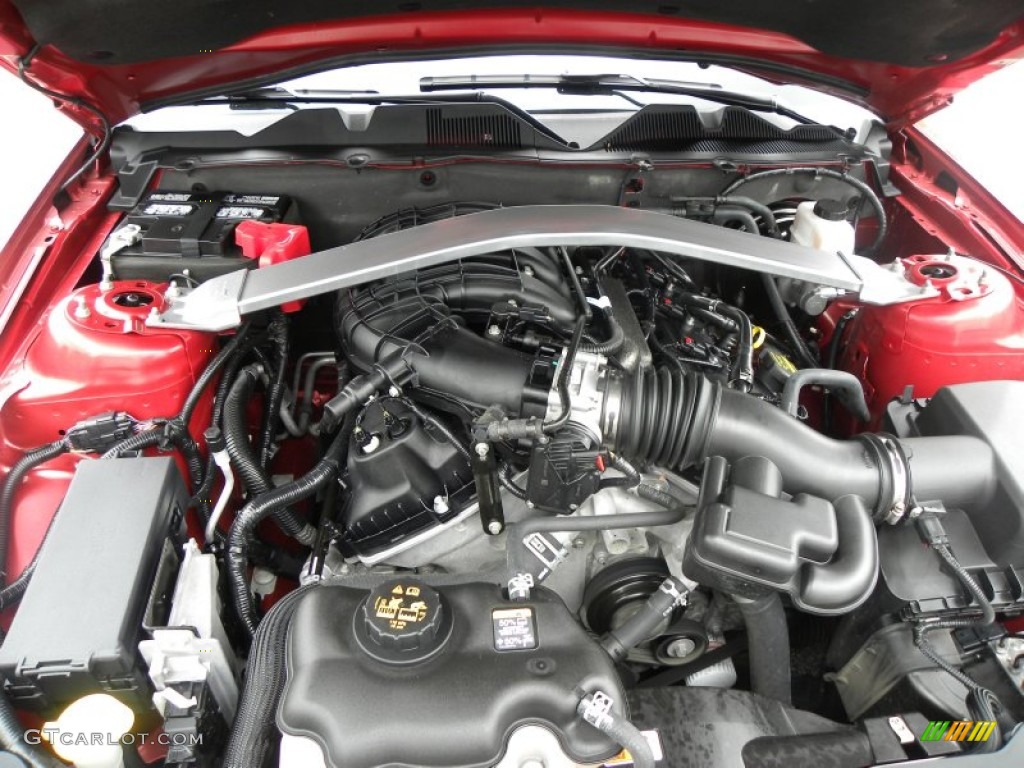 2011 Ford Mustang V6 Premium Convertible Engine Photos