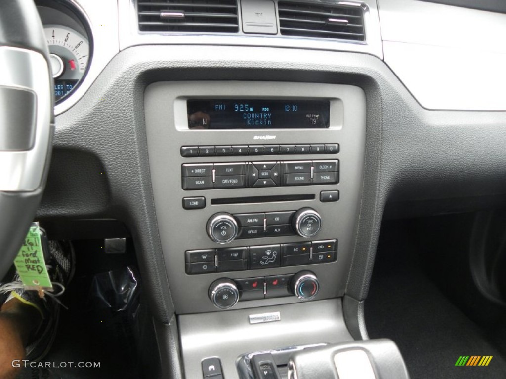 2011 Ford Mustang V6 Premium Convertible Controls Photos