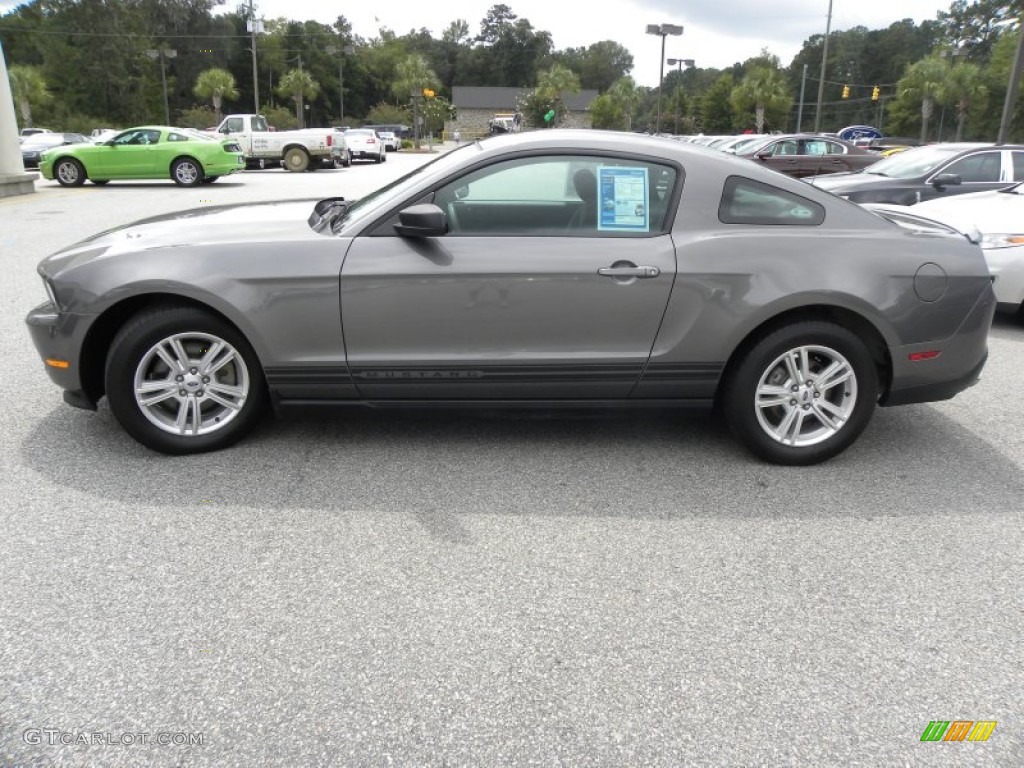 2011 Mustang V6 Coupe - Sterling Gray Metallic / Charcoal Black photo #2
