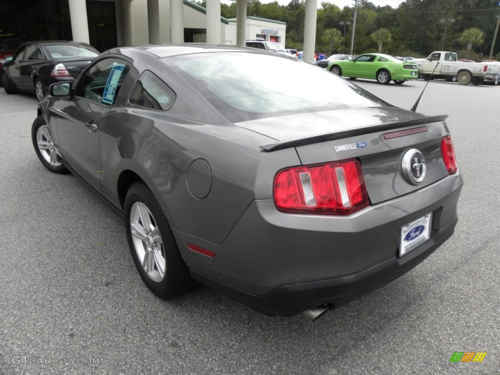 2011 Mustang V6 Coupe - Sterling Gray Metallic / Charcoal Black photo #12