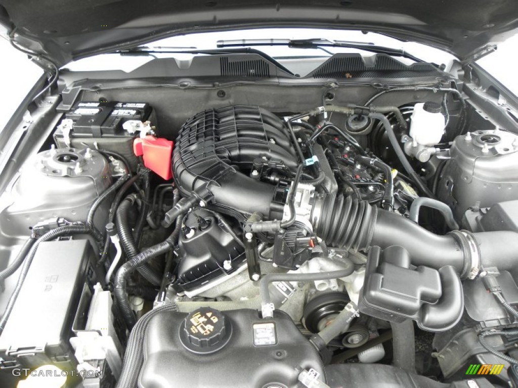 2011 Mustang V6 Coupe - Sterling Gray Metallic / Charcoal Black photo #15