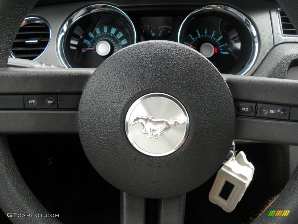 2011 Mustang V6 Coupe - Sterling Gray Metallic / Charcoal Black photo #18