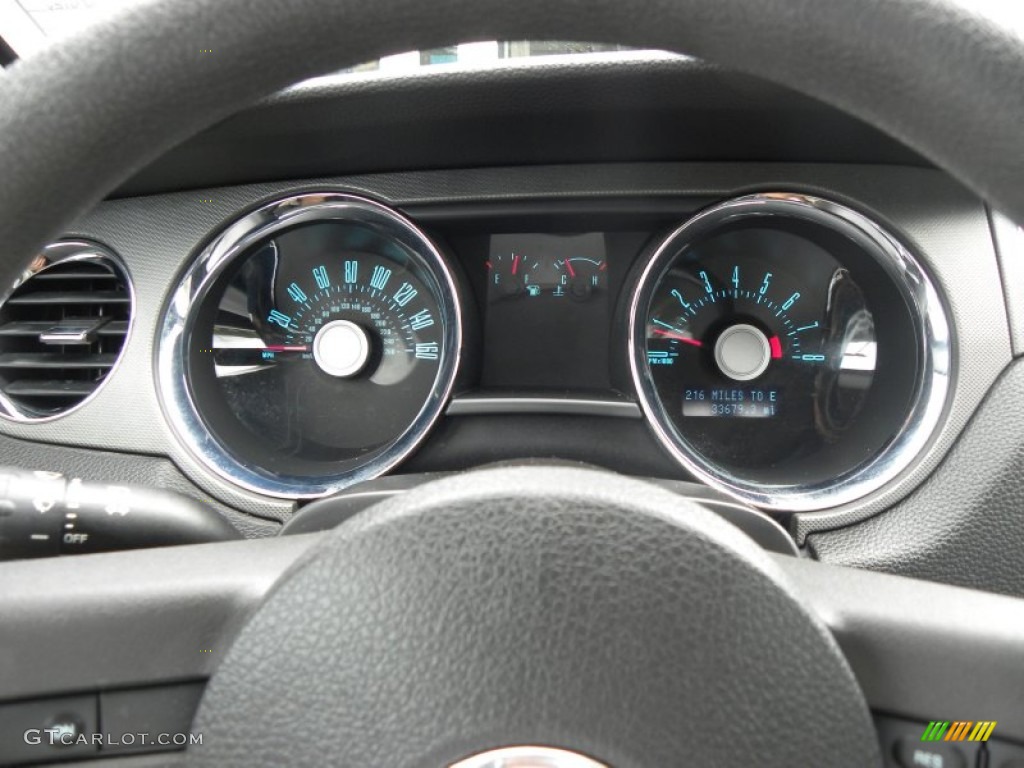 2011 Ford Mustang V6 Coupe Gauges Photo #69803923